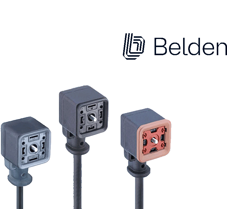 Ventilsteckverbinder Belden